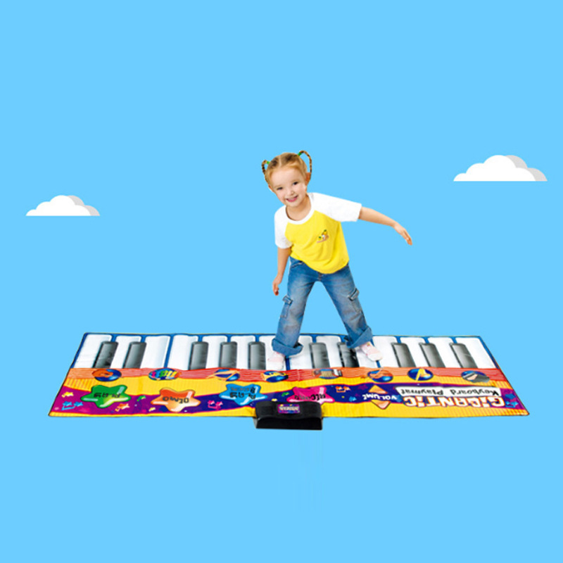 Children's Educational Toy Piano Crawling Mat Birthday Gift Early Education Electronic Dance Music Piano Mat