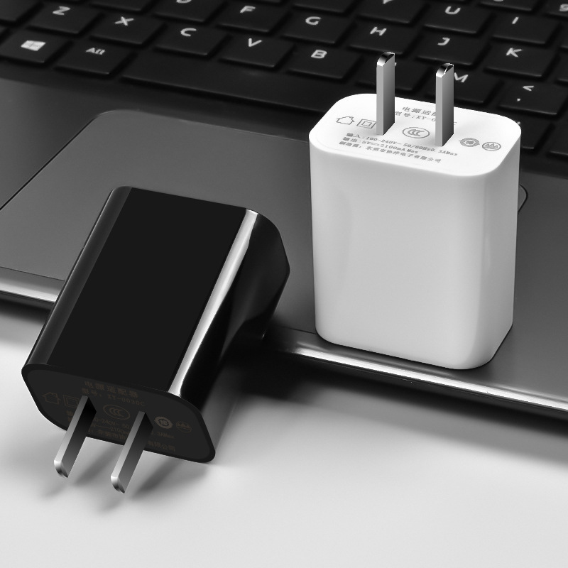 New 5V2A dual-port phone charger, Chinese standard 3C certified charging head, dual USB smart charger