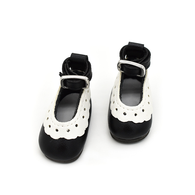 BJD Shoes 6-Point Doll High Heels Cotton Doll Doll Princess Shoes Elastic Buckle Accessories