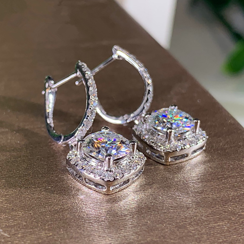 Cao Shi New Delicate Women's Micro-Set Zircon Ear Cuff Earring Jewelry