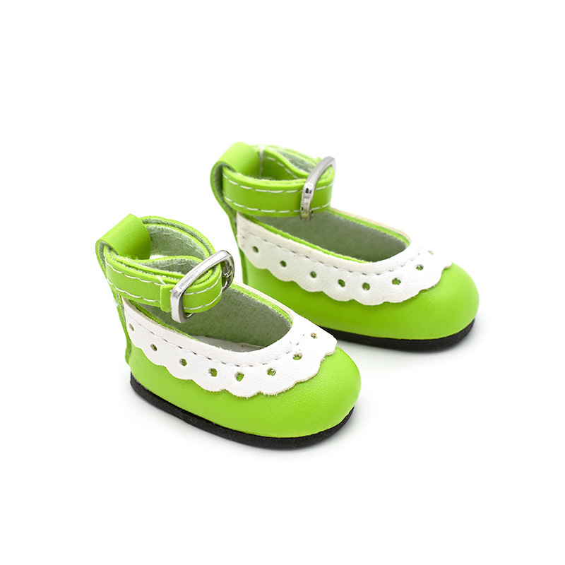 BJD Shoes 6-Point Doll High Heels Cotton Doll Doll Princess Shoes Elastic Buckle Accessories