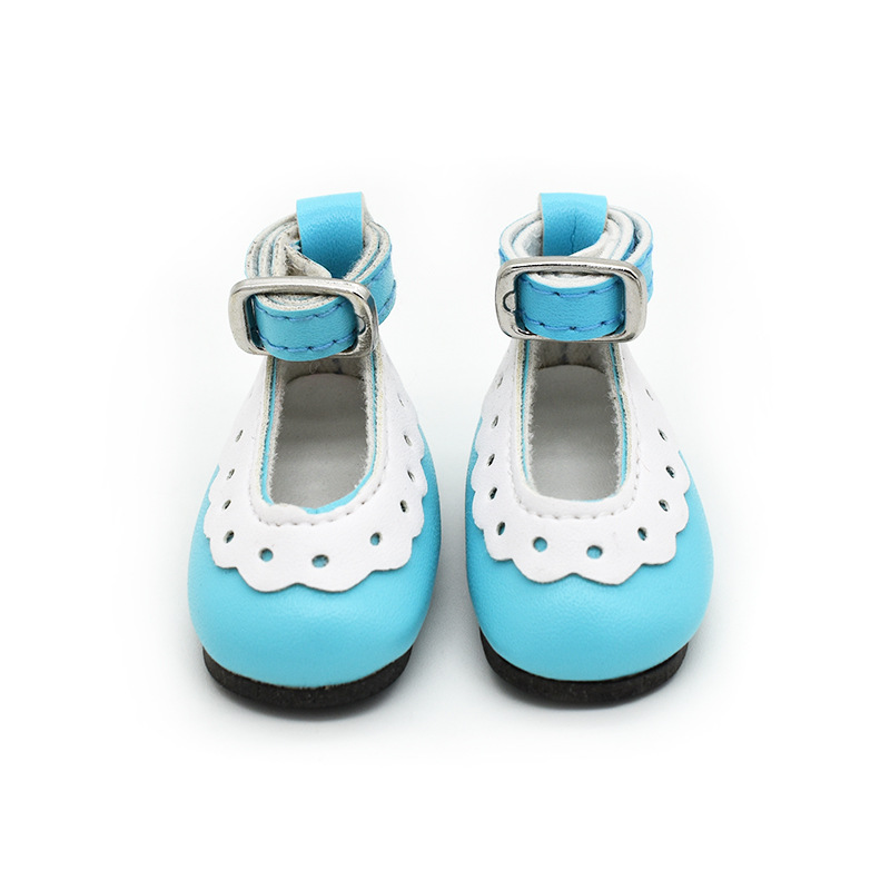 BJD Shoes 6-Point Doll High Heels Cotton Doll Doll Princess Shoes Elastic Buckle Accessories