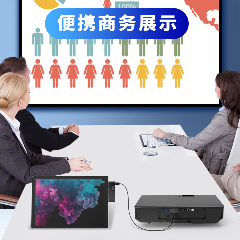 Surface Pro 12/4/5/6 converter docking station network port 3.0 card reader HDMI RJ45