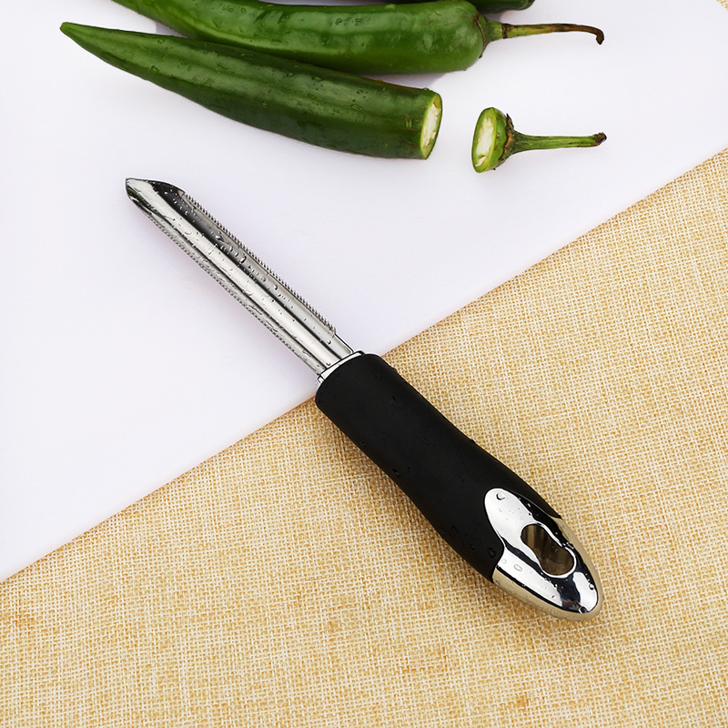 Food-grade Stainless Steel Fruit Corer with Serrated Pepper Corer and Remover Household Food Grade
