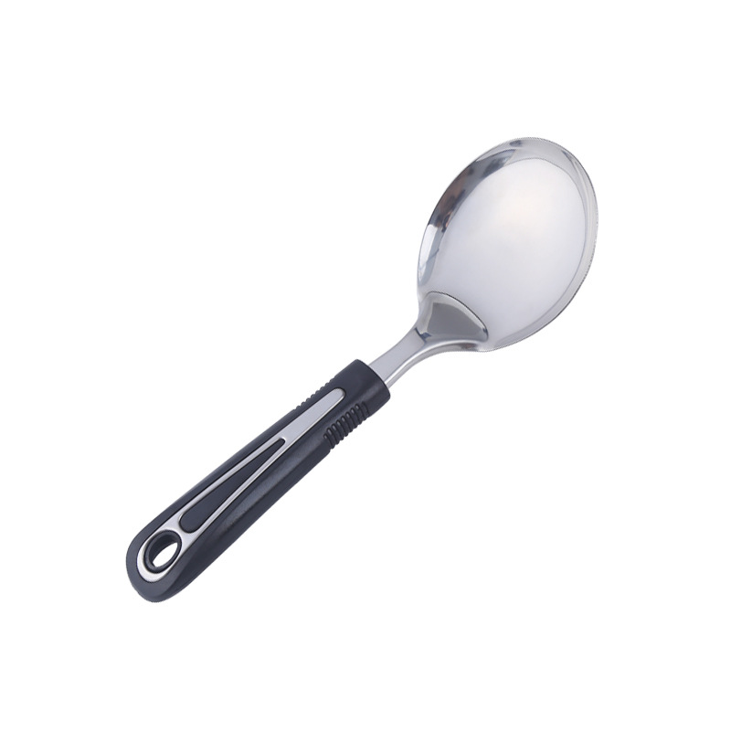 New stainless steel kitchenware set for home use, cooking spatula, spoon, high temperature resistant cooking spatula, slotted spoon