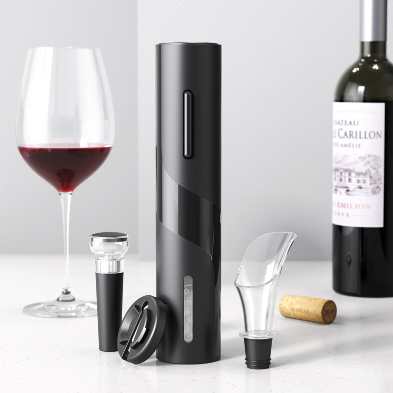 Cheer Festival Neutral Gift Box Automatic Electric Multi-functional Four-in-One Red Wine Opener Set