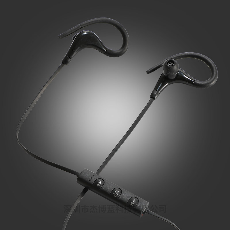 Sports Bluetooth Earphones Big Horn Wireless Hanging Ear Type 558 In-Ear Running Bluetooth Earphones Huaqiangbei