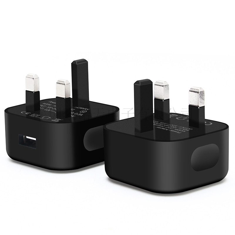 UKCA CE Certified 5V2A Phone Charger Plug Smart USB Charging Head UK 5V Power Adapter