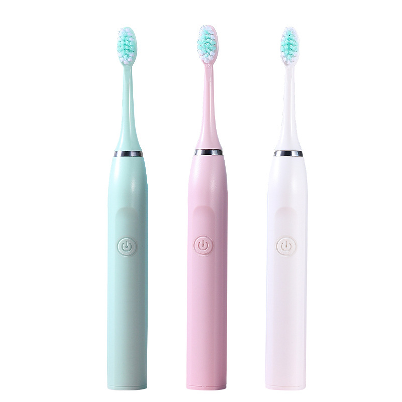 Electric Toothbrush Cleaning Brush Whitening Brush Care Ultrasonic Vibration Toothbrush Beauty Toothbrush Gift Silent