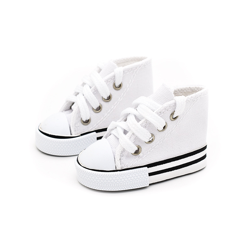 7.5cm Canvas Shoes 1/4 BJD Doll Shoes SD 3-Point 60cm Yeloli Doll Accessories Shoes