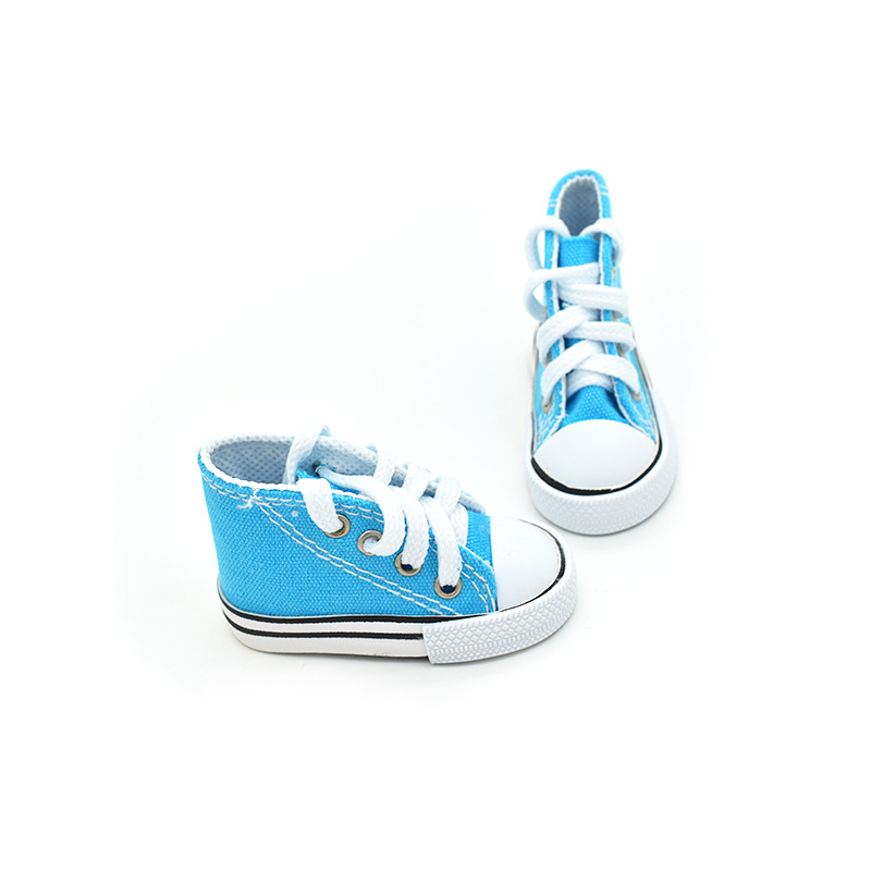7.5cm Canvas Shoes 1/4 BJD Doll Shoes SD 3-Point 60cm Yeloli Doll Accessories Shoes