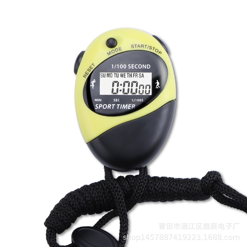 Student Training Sports Electronic Lanyard Watch Anti-Drop Anti-Loss Running Timer Compact Portable Exam Electronic Watch New