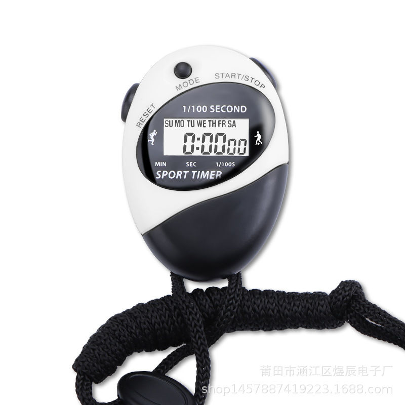 Student Training Sports Electronic Lanyard Watch Anti-Drop Anti-Loss Running Timer Compact Portable Exam Electronic Watch New
