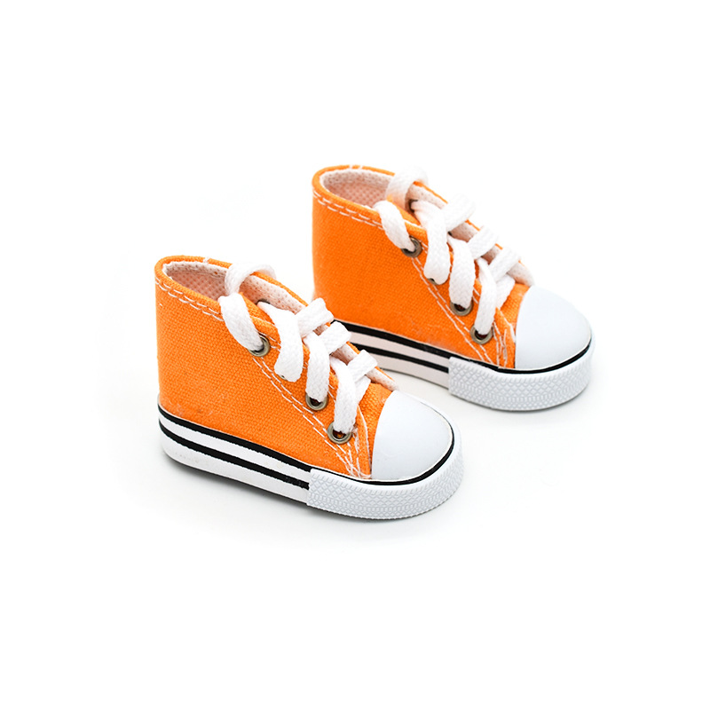 7.5cm Canvas Shoes 1/4 BJD Doll Shoes SD 3-Point 60cm Yeloli Doll Accessories Shoes