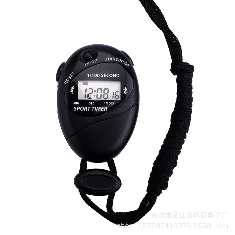 Student Training Sports Electronic Lanyard Watch Anti-Drop Anti-Loss Running Timer Compact Portable Exam Electronic Watch New