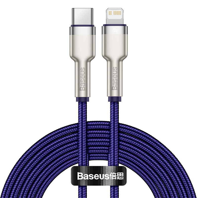 Baseus Metal Kafulai data cable 14 for Apple iPhone 17 fast charging charger cable PD100W Huawei