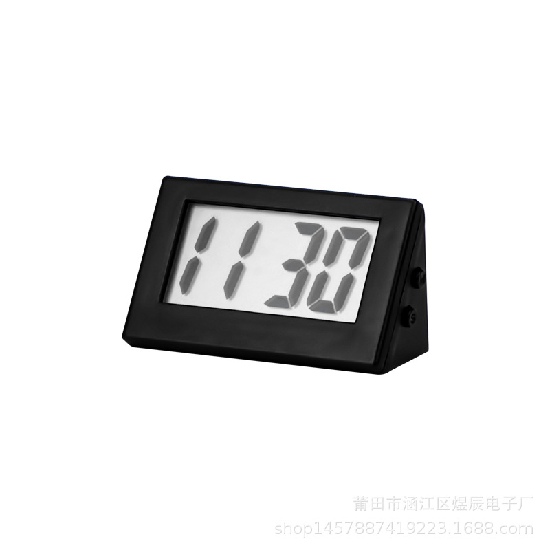 Bedroom Simple Small Electronic Watch Portable Elderly Large Character Watch Student Exam Silent Desktop Clock Mini Home Use