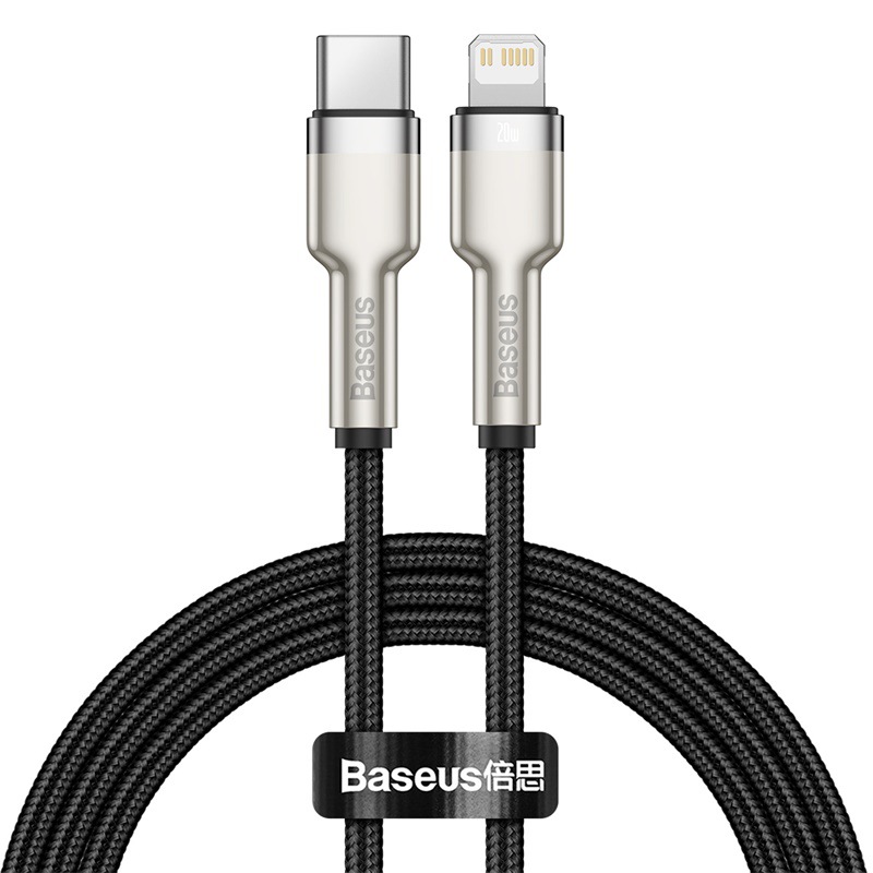 Baseus Metal Kafulai data cable 14 for Apple iPhone 17 fast charging charger cable PD100W Huawei
