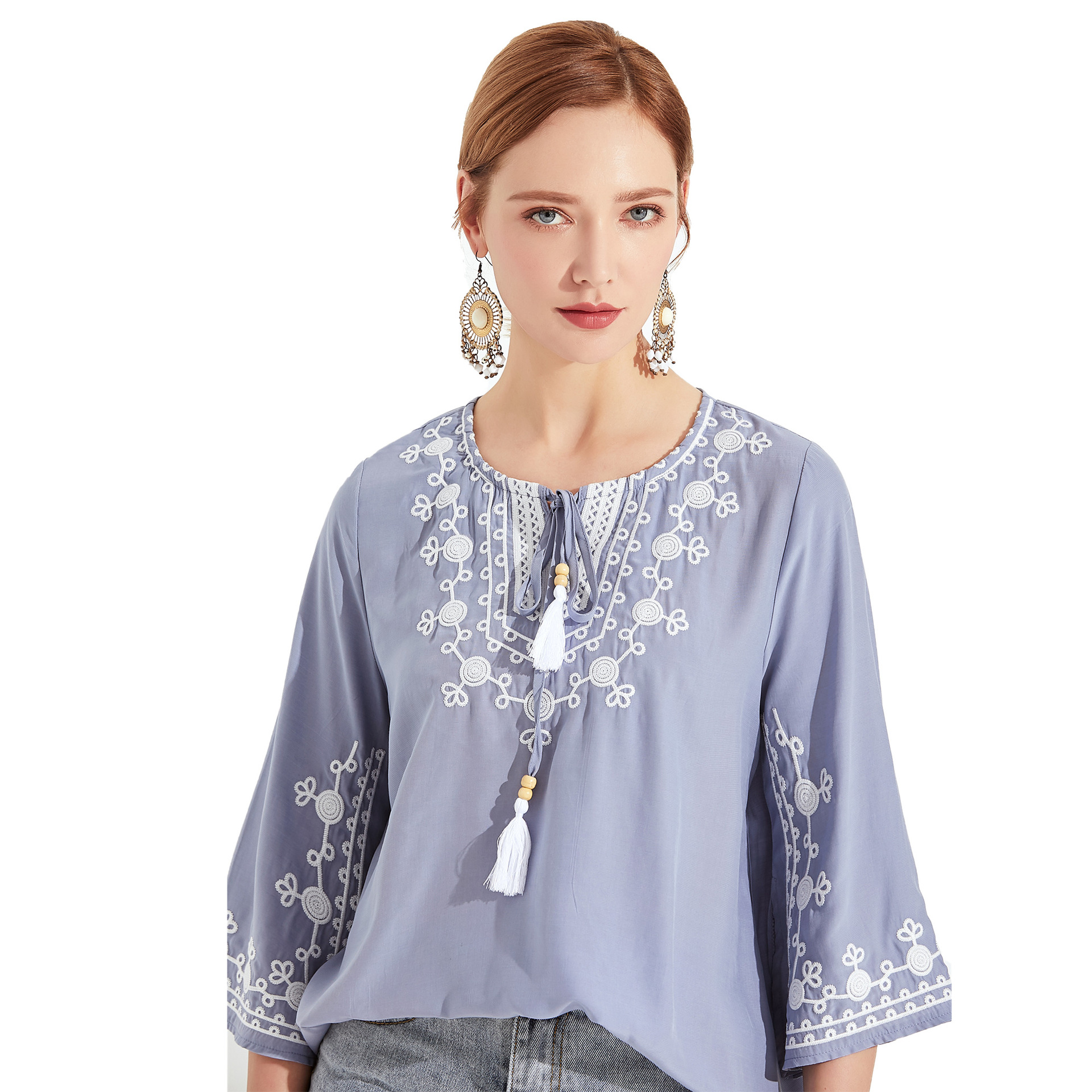 2023 women's new short sleeve women's top