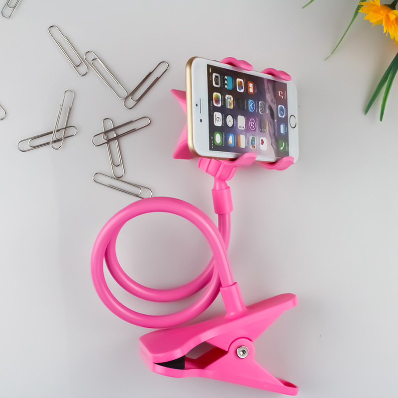 Baitong Multi-functional Lazy Bracket Bedside Detachable Double Clip for Viewing Universal Phone Bracket