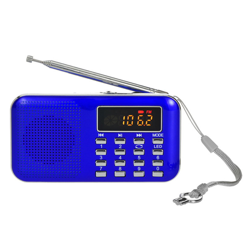 Y-896/218 Card Insert Radio Portable Mini Speaker MP3 Music Player