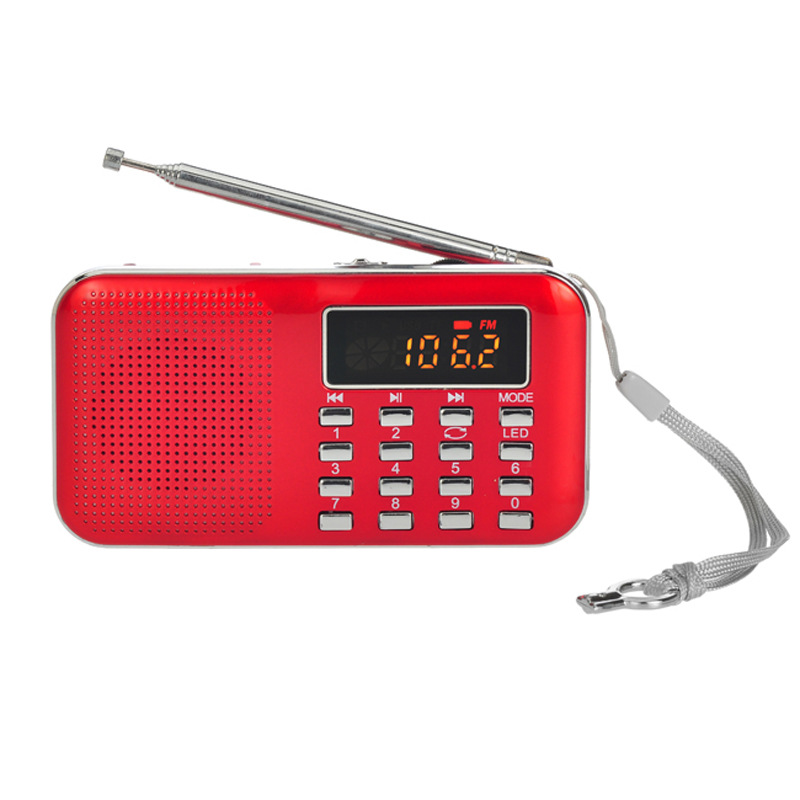 Y-896/218 Card Insert Radio Portable Mini Speaker MP3 Music Player
