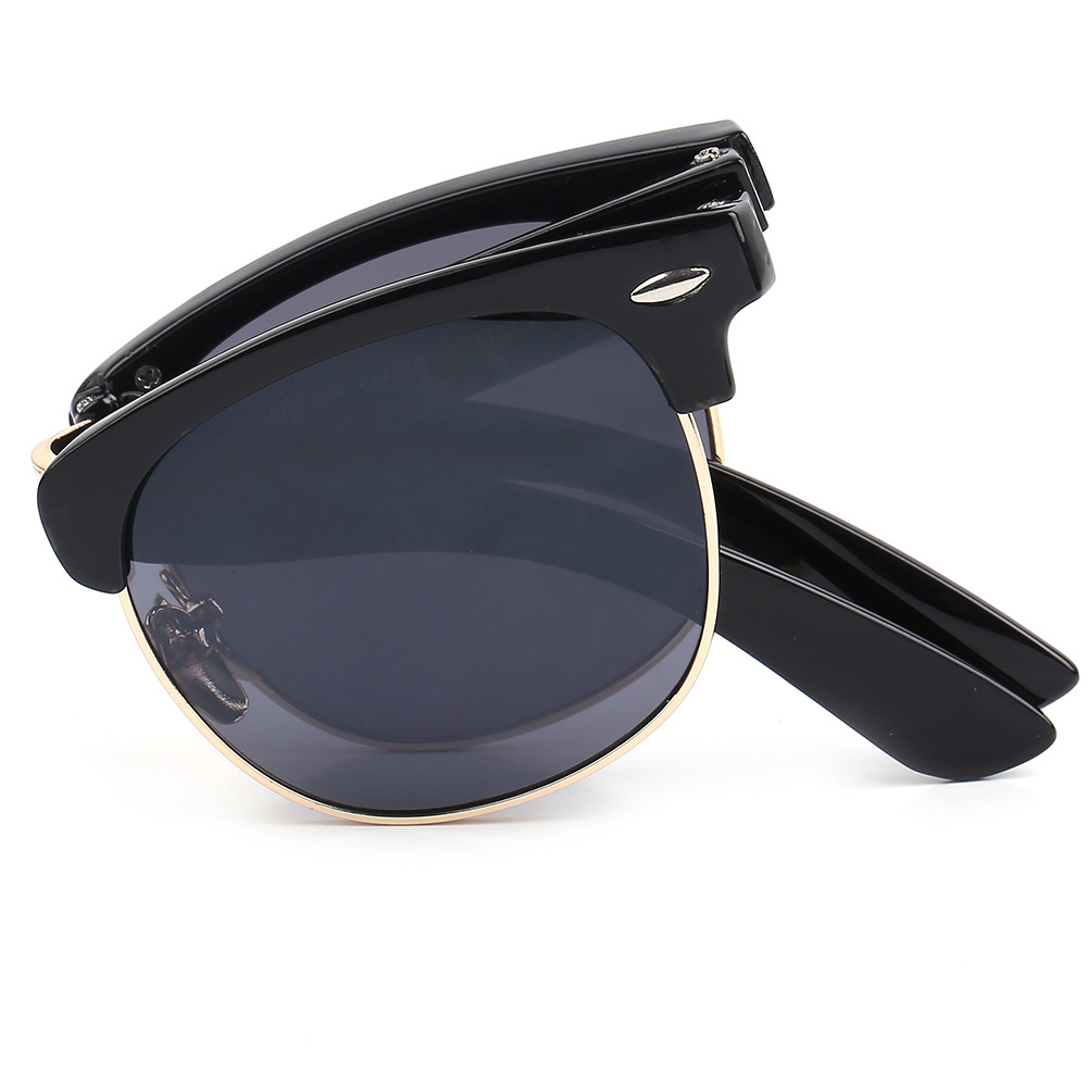Sunglasses Metal Men Women Driving Glasses 3016 Foldable Sunglasses 1287
