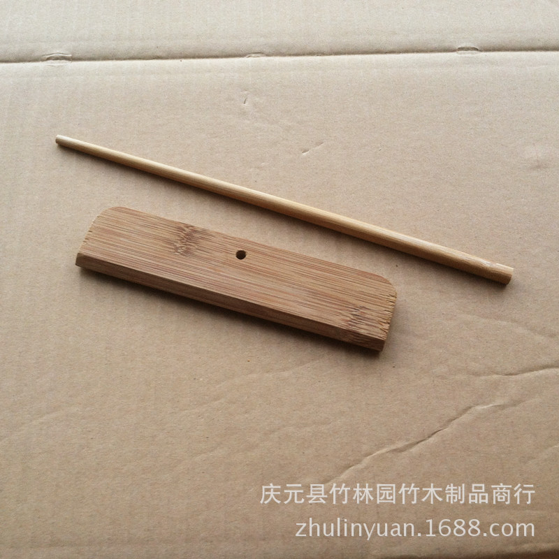 Bamboo pancake tool two-piece set jianbing guozi scraper bamboo dragonfly rake spread egg pancake scraper