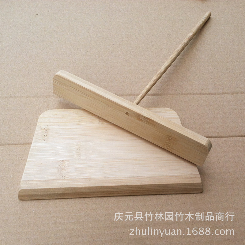 Bamboo pancake tool two-piece set jianbing guozi scraper bamboo dragonfly rake spread egg pancake scraper