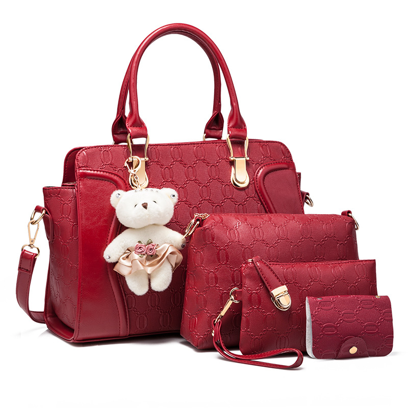 2026 new Guangzhou women's bag new women's crossbody handbag mother-child bag bag bag four-piece set -41#