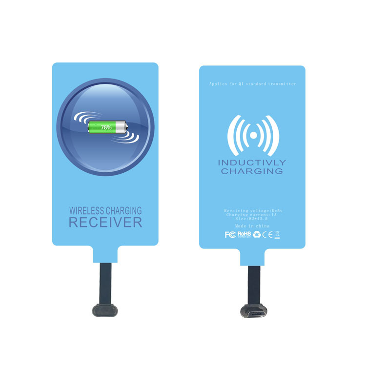 Wireless Charger Receiver Qi Standard for Android Apple and Other Smartphones