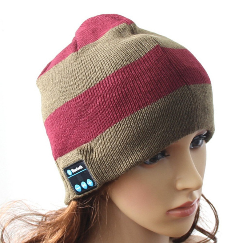 Exclusive Bluetooth Headset Hat Sports Outdoor Knitted Hat Wireless Call Music Hat
