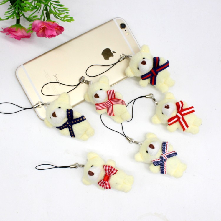 Plush Jointed Rabbit Long Hair Rabbit Plush Charm Wedding Decoration DIY Handmade Accessories Cloth Doll