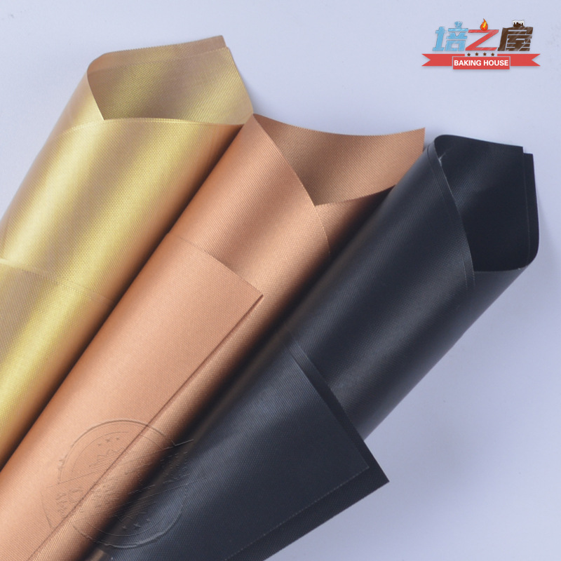 Fiberglass Non-Stick High Temperature BBQ Grill Mat Outdoor Grill Mat Teflon Grill Mat Set