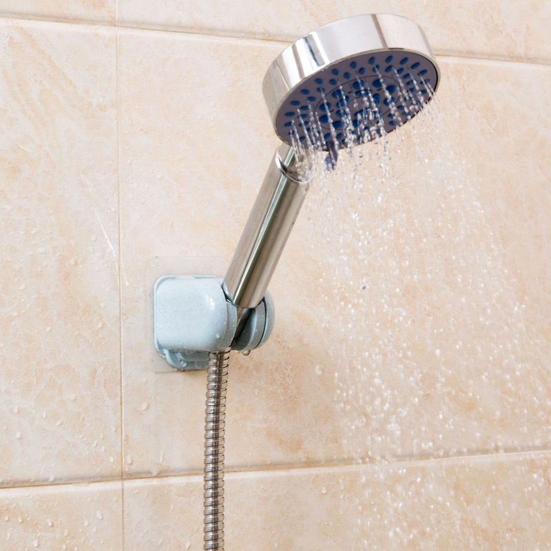 No-drill seamless shower head holder, shower head base, shower head accessory fixed seat, bathroom lotus head bracket