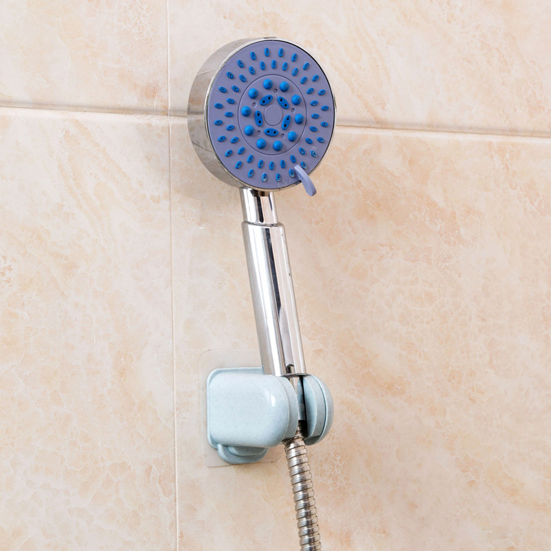 No-drill seamless shower head holder, shower head base, shower head accessory fixed seat, bathroom lotus head bracket