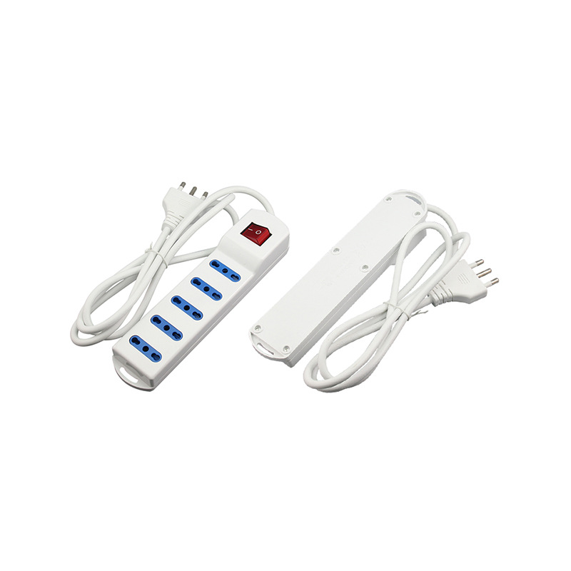 10A Italian standard power strip 16A Italian power strip extension cord, 5 sockets five-position Italian power strip