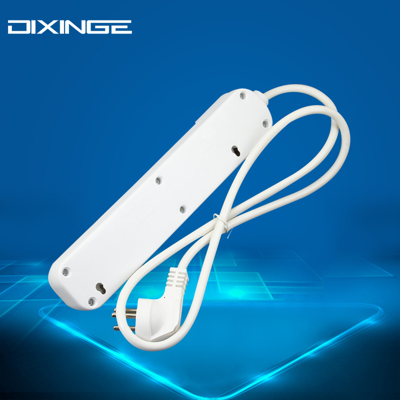 1-meter cable with master switch 4-socket Israeli standard 16A power strip, four-socket Israeli power strip