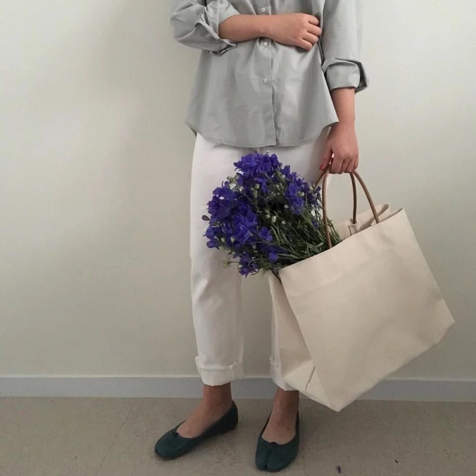 Women's Bag 2026 Simple Large Capacity Handheld Shoulder Canvas Tote Bag