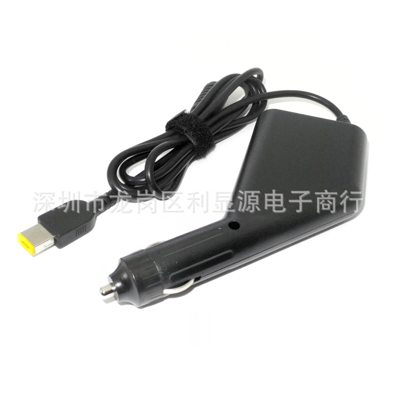 For Lenovo laptop charger adapter 20V2.25A 20V4.5A square port car charger 90W high power