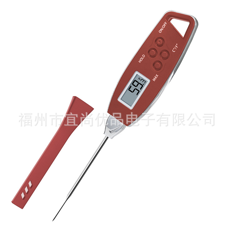 Kitchen Waterproof Food Needle Thermometer Accurate Fast Water Temperature Thermometer BBQ Thermometer