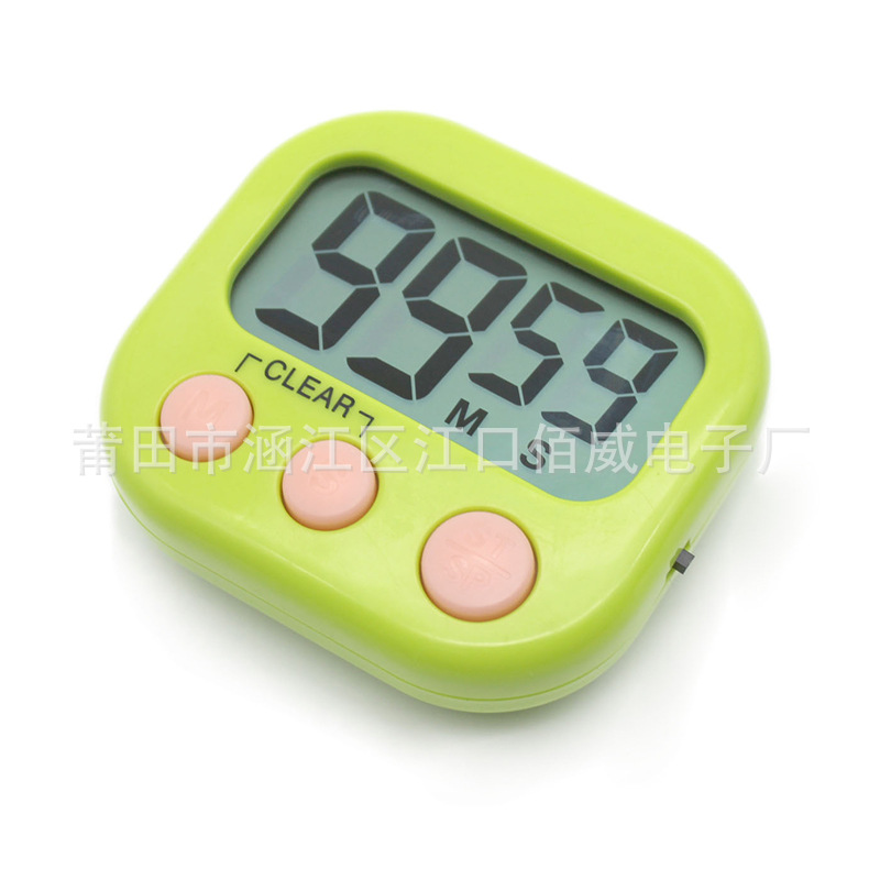 Chinese-English Timer Kitchen Baking Tool Learning Time Management Self-Discipline Reminder Experiment Timer