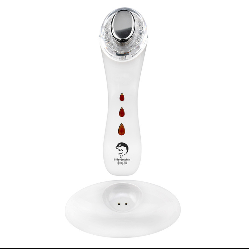 Multifunctional Ultrasonic Ion Import Instrument Vibration Export Photon Skin Rejuvenation Massage Electronic Beauty Instrument Anti-Aging