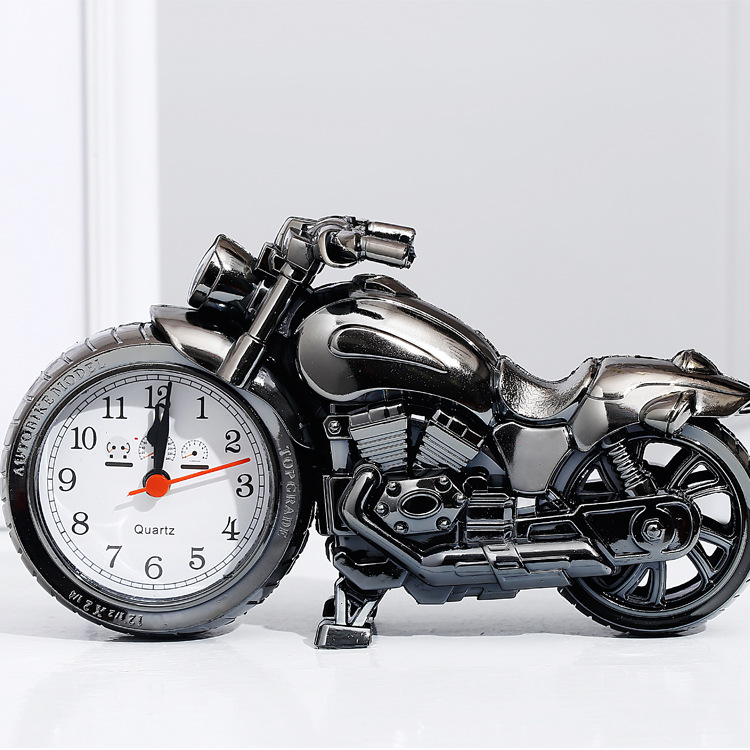 Daily use alarm clock new style motorcycle alarm clock alarm clock student bedside clock home