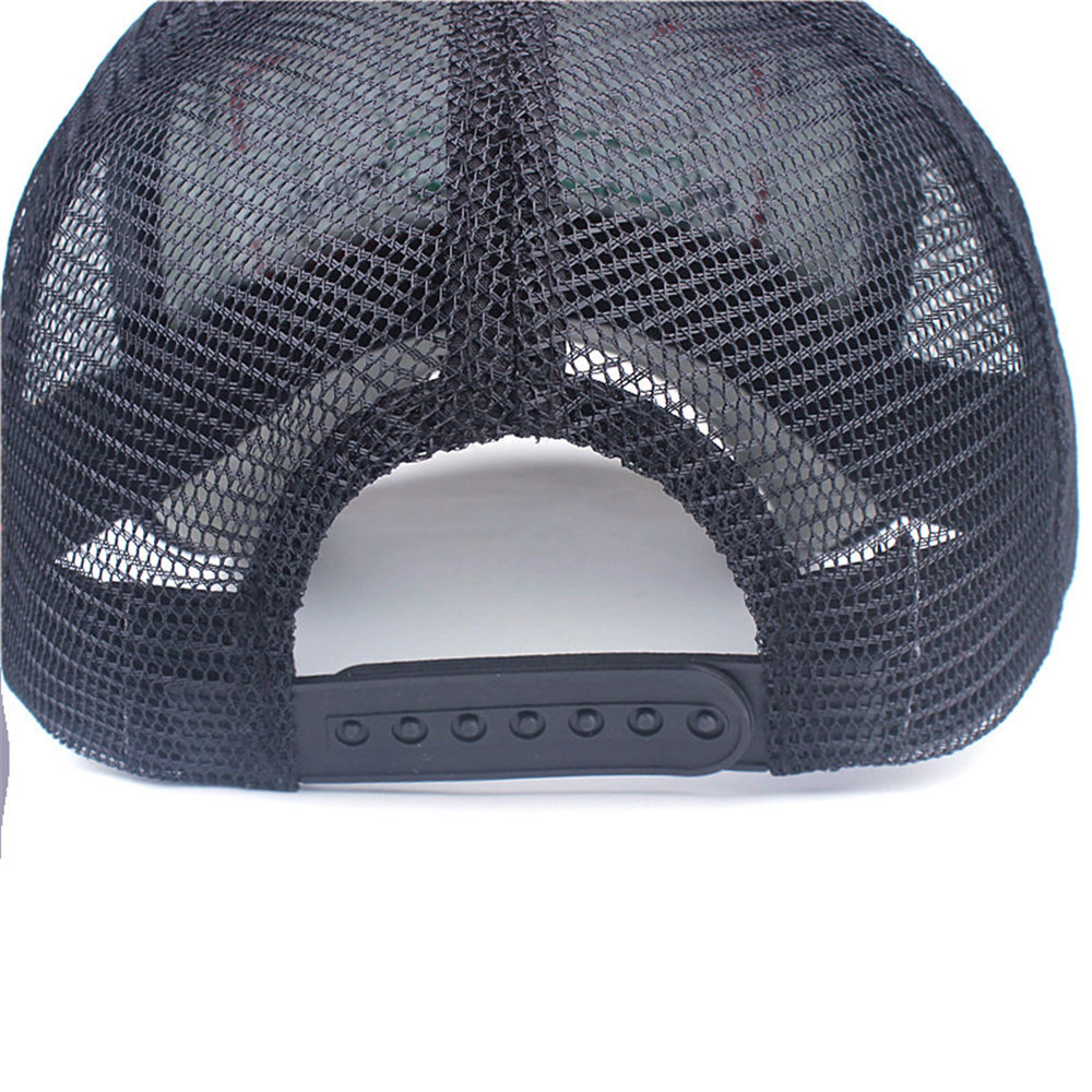 New patch baseball mesh cap with Awesohle letter embroidery for men and women