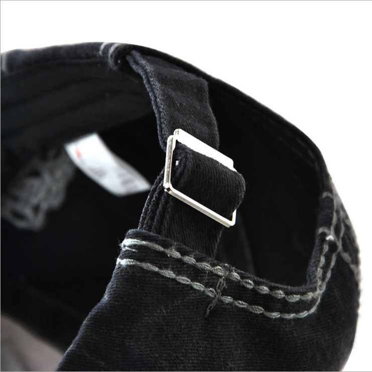 Tiger head sun hat for women, embroidered baseball cap for men, outdoor casual cap