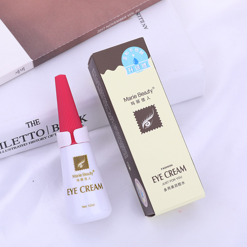Shanghai Mary Jane glue multi-purpose eyelid glue red cap white glue double eyelid sticker false eyelash transparent glue