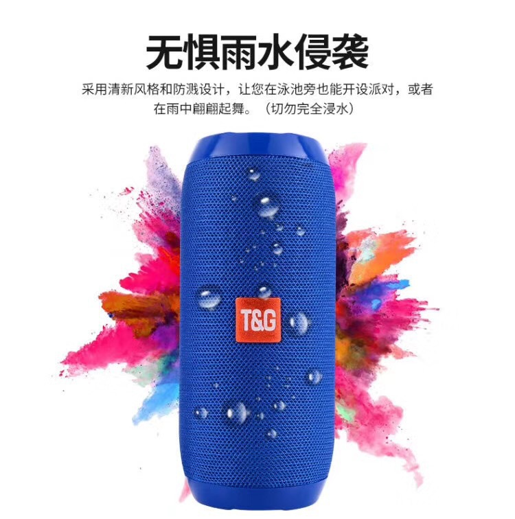 New TG117 Waterproof Wireless Bluetooth Speaker with Call Function Portable Card Slot Speaker Sports Bass Gift