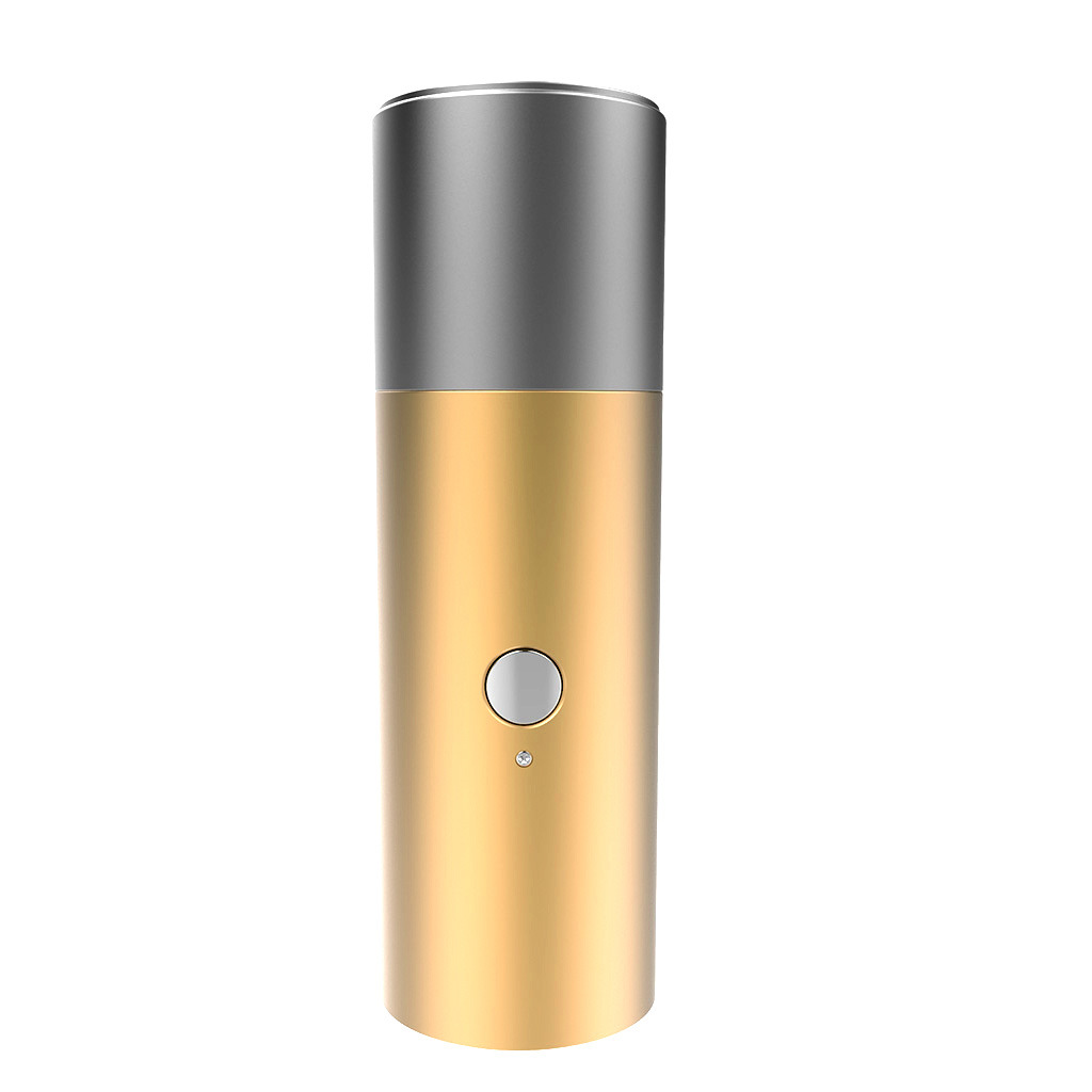 Bluetooth speaker small steel cannon flashlight card playback outdoor waterproof portable music call metal small speaker
