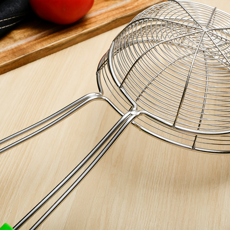 Large Strainer Stainless Steel Kitchen Utensil Filter Mesh Strainer Skimmer Household Hotel Supplies